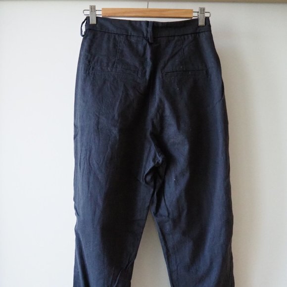 Kotn charcoal high-waist trousers - Picture 2 of 5